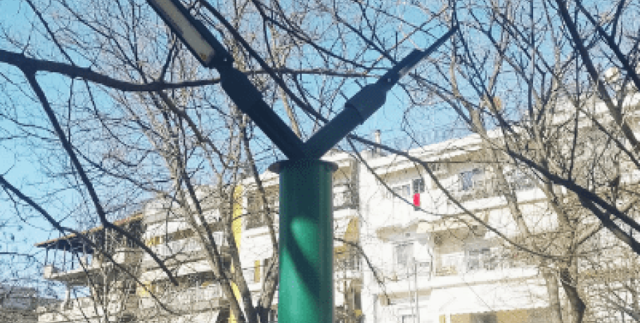 Γιαννιτσά: Αλλαγή φωτισμού με λάμπες LED στο Πάρκο του Αγίου Γεωργίου