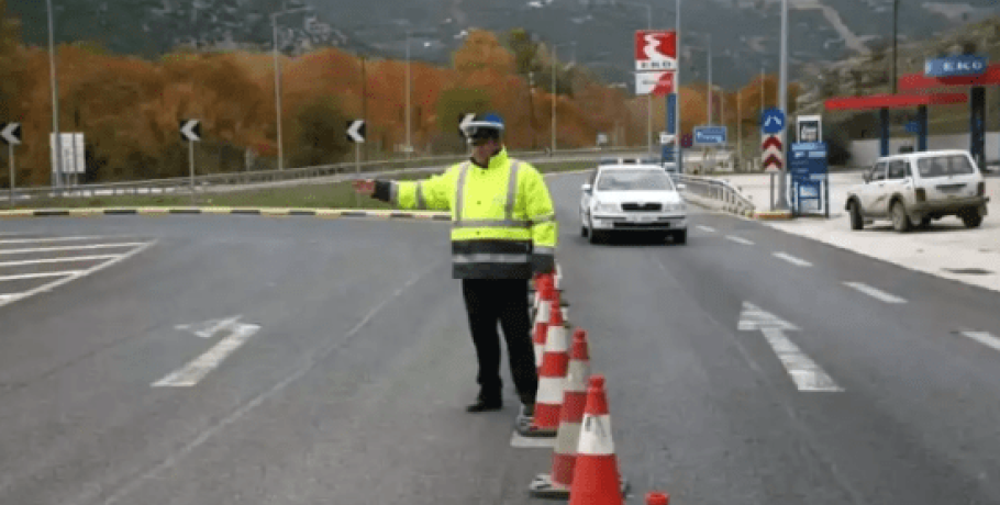 Προσωρινές κυκλοφοριακές ρυθμίσεις στην εθνική οδό Αθηνών - Θεσσαλονίκης στην Πιερία