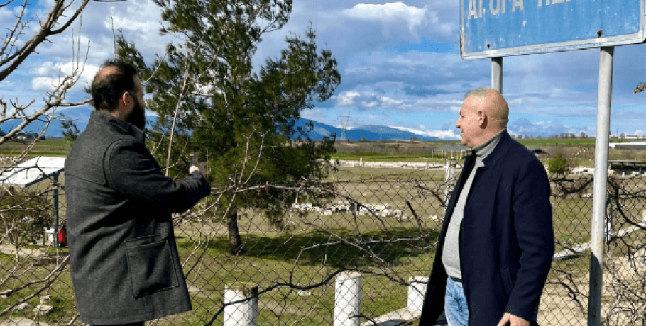 Αρχαία Πέλλα: Αποστόλου... περιήγησις στον καθηγητή Δημοσθένη Δαββέτα