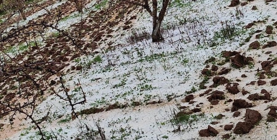 Τεράστιες ζημιές από το χαλάζι