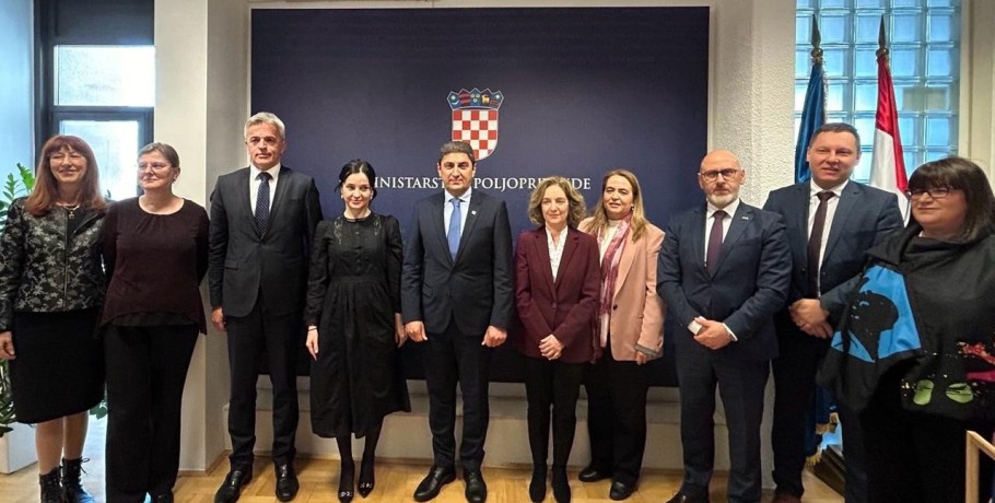 Νέοι δρόμοι συνεργασίας Ελλάδας και Κροατίας στον τομέα της αγροδιατροφής