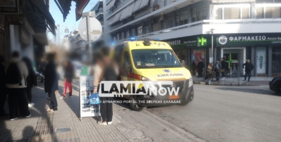 Πανικός στο κέντρο της Λαμίας! Αγωνιώδεις προσπάθειες των διασωστών να σώσουν τη ζωή σε άνδρα (Φωτό, Βίντεο)