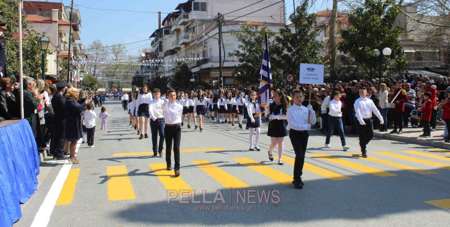 Ο εορτασμός της 25ης Μαρτίου στον Δήμο Σκύδρας