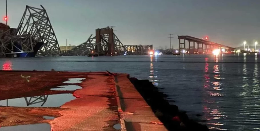 Κατέρρευσε γέφυρα στη Βαλτιμόρη – Ψάχνουν 20 ανθρώπους στον ποταμό