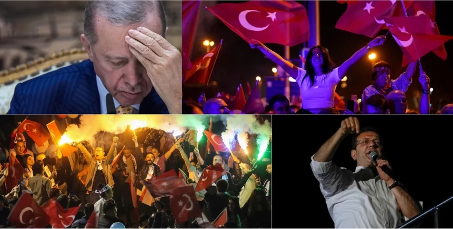 Βαριά ήττα Ερντογάν στις δημοτικές εκλογές -Έχασε τους 5 μεγαλύτερους δήμους, δεύτερο το κόμμα του στην επικράτεια