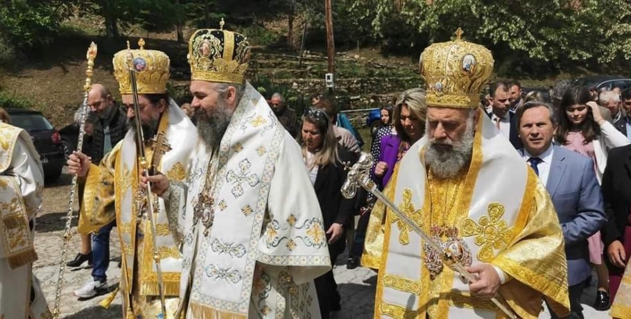 Πανηγυρίζει η Αγία Σοφία στην Κλεισούρα Καστορίας