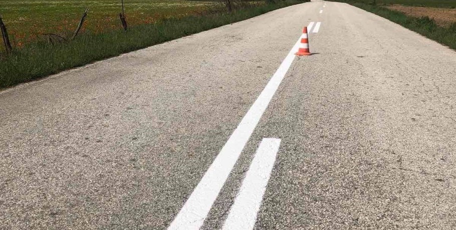Εργασίες τοποθέτησης στηθαίων ασφαλείας στην Εθνική Οδό 2 Θεσσαλονίκης – Έδεσσας από την Περιφέρεια Κεντρικής Μακεδονίας