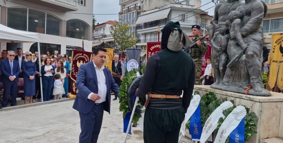 Τίμησε την Γενοκτονία ο Δήμαρχος Έδεσσας Γιάννης Τσεπκεντζής