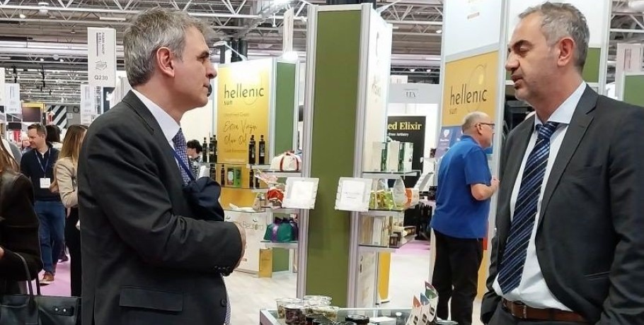 Η Περιφέρεια Κεντρικής Μακεδονίας στην έκθεση “Food and Drink Expo” στο Ηνωμένο Βασίλειο