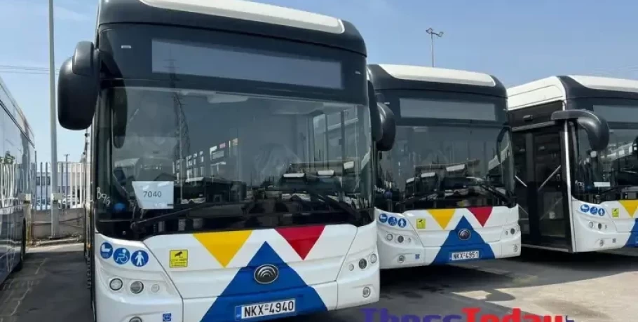 Θεσσαλονίκη: Αυτά είναι τα νέα ηλεκτρικά λεωφορεία του ΟΑΣΘ που ξεκίνησαν τα δρομολόγια
