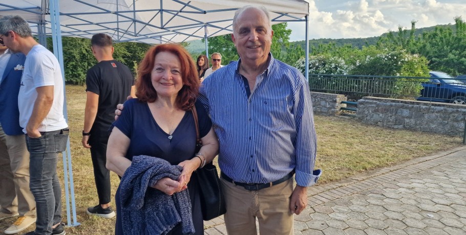Δημήτρης Γιάννου...με περηφάνια και συγκίνηση στο μνημείο των Μακεδονομαχων