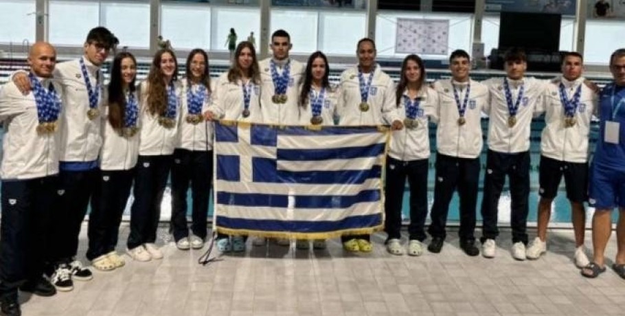 Επιστροφή για την Εθνική Τεχνικής Κολύμβησης με 32 μετάλλια και 4 παγκόσμια ρεκόρ
